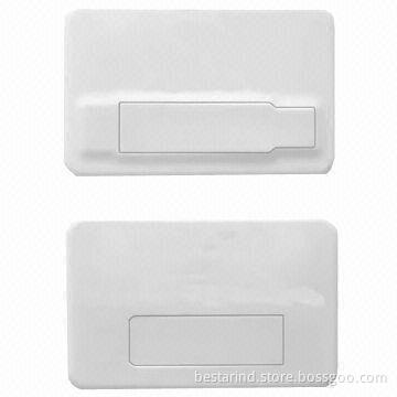 Credit Card USB Drive, Housing Made of Plastic, Silk- or Full-printed Logo Style